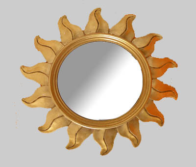 sun mirror,PU wall mirror