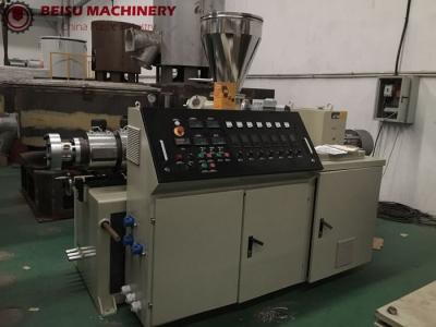 Low Energy Consumption Plastic Extrusion Machine For ABS / PVC Pipe Profile