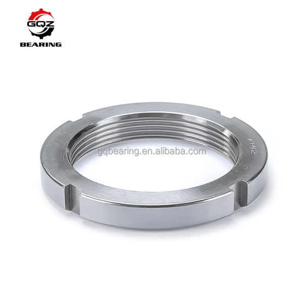 China Brand KM12 Lock Nut 60x80x11mm Steel Locking Nut M60x2 Durable Steel Material