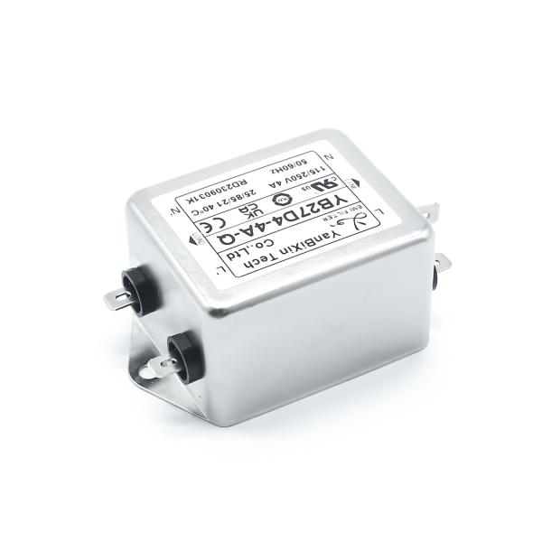 Двухступенчатый однофазный фильтр 115V 250V 4A быстрый - на терминальном выходе фильтр EMI