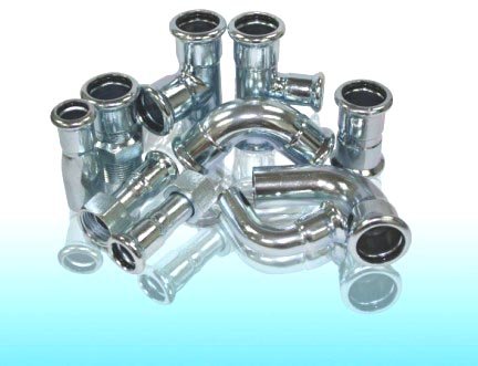 Press Connection V Profile Press Fittings Forged Carbon Steel Pipe Fittings