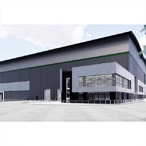 Modern Industrial Steel Building Warehouse Prefab Metal Storage Building Construction