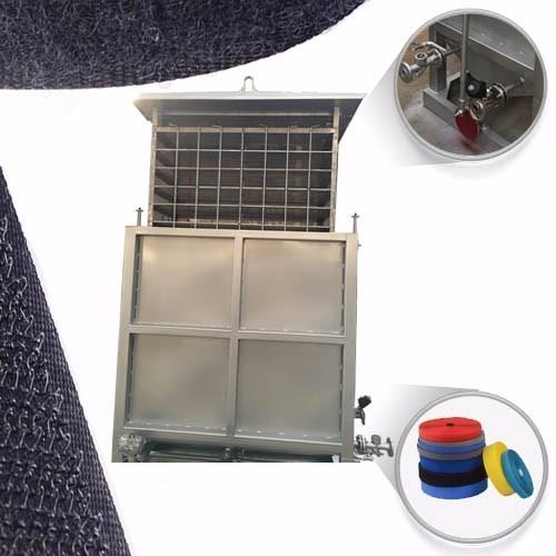 50kg/Time 100kg/Time Normal Temperature Dyeing Machine With Adjustable Process Parameters