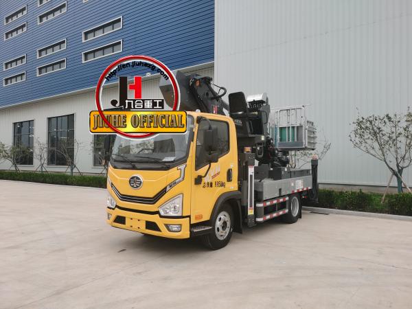 China Truck Mounted Elevated Work Platform Factory JIUHE Truck Mounted Lift Platform 29m Elevated Work Platform