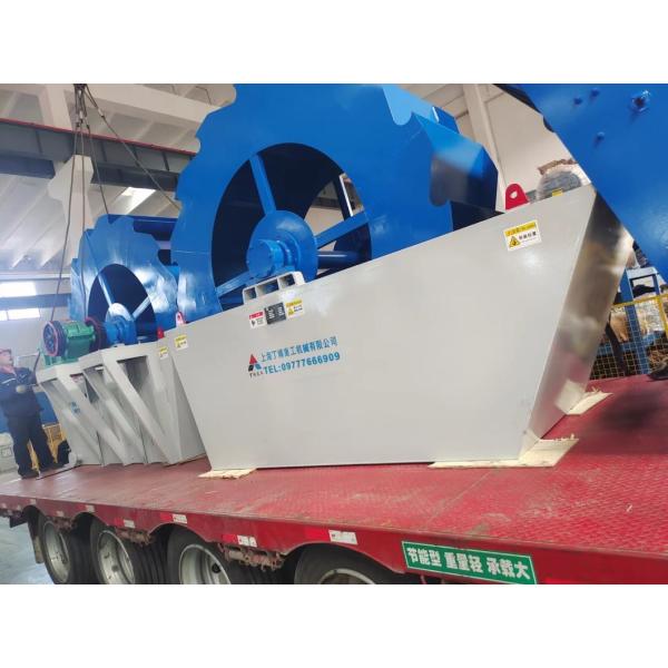 20-60t/h Water Consumption Wheel Sand Washer for in Various Industries