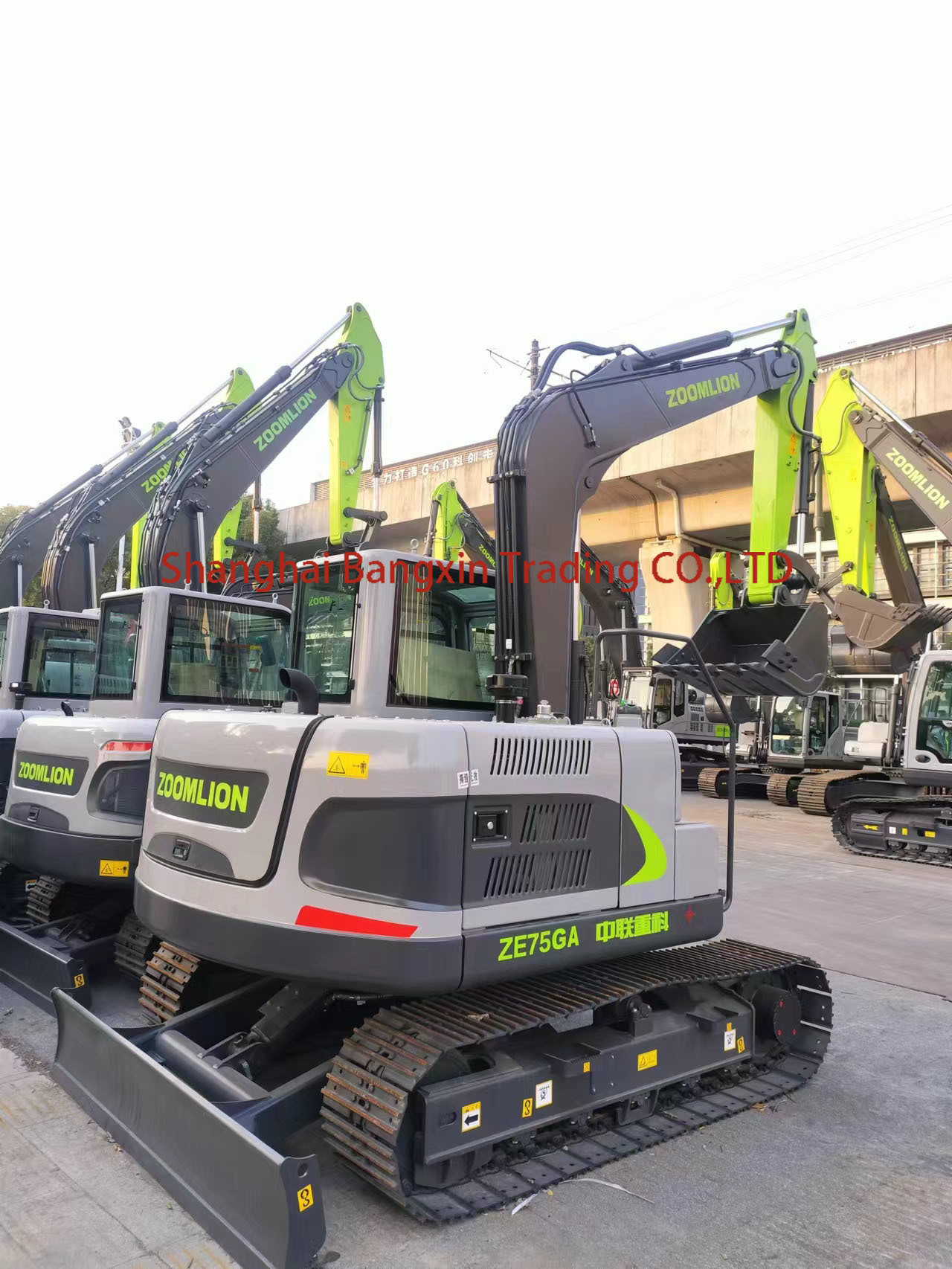 800 Working Hours Used Zoomlion ZE75GA Excavator for Engineering Construction at Best