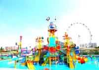 Corrediça exterior do jogo de FRP Aqua Playground Holiday Recreation Water