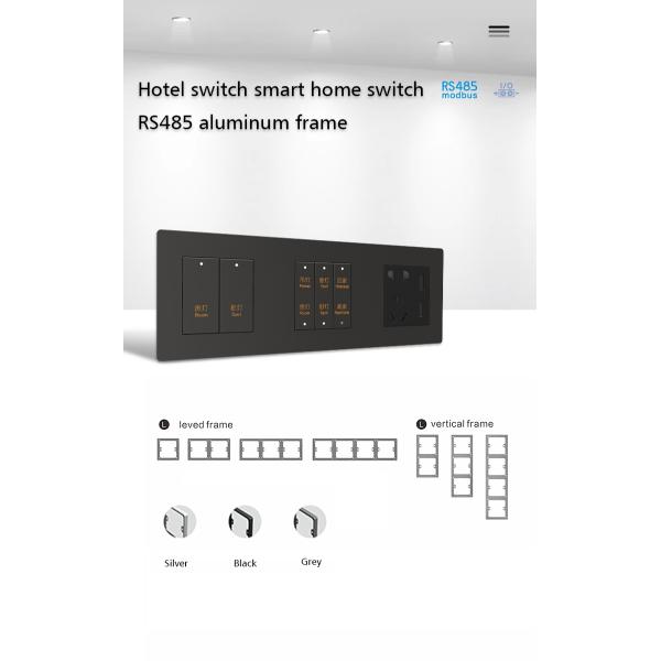 Hotel Room Modbus Wall Switch Electrical Button For Light Control
