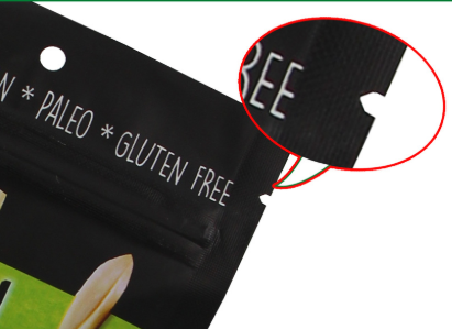 PET VMPET PE One Way Air Valve Aluminum Foil Stand Up Ziplock Bag