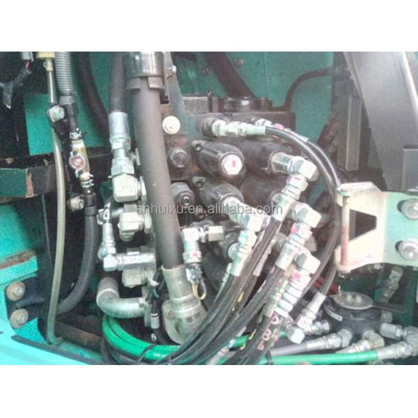 Green Kobelco 135 Used Kobelco Excavator Second Hand Crawler Excavator 13500kg