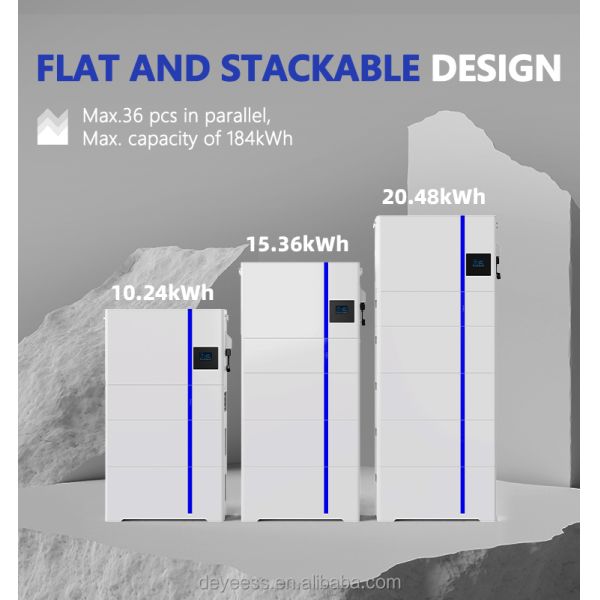 Deye AI-W5.1-B-ESS 2024 Home Energy Power Storage Lifepo4 Lithium Ion Battery for Solar New Listing