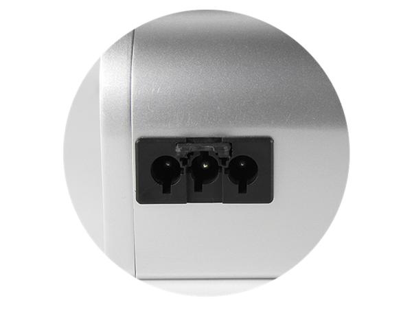 110 - 250V Aluminum Edge Desk Mountable Power Strip Silver Or Black Color