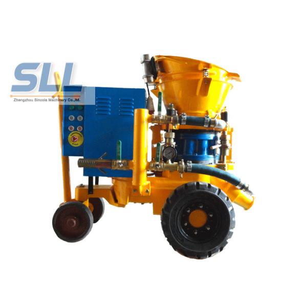 Convenient Operation Concrete Spraying Machine For Dry / Damp / Wet Concrete Spray