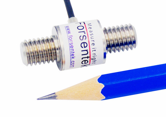 Miniature In-line Load Cell 2kN 3kN 5kN Tension Compression Force Sensor With M8 Screw