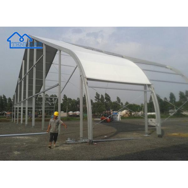 Customized Heavy Duty Industrial Warehouse Tent Workshop Storage Curve Tent