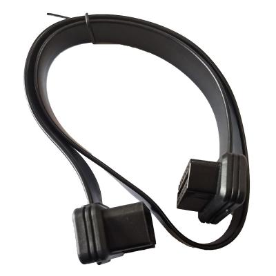Flat J1962 Car OBD Cable , 16 Pin Car Scanner Cable For Diagnostic