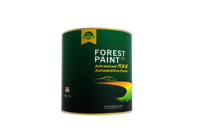 Pintura de carro 1K de cor sólida termossetável 60um Pintura de carro acrílica Pintura de pulverização de carro Pintura de refinamento automático