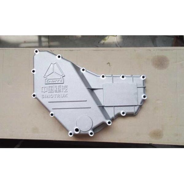 HOWO engine spare part oil cooler cover VG1557010014 for HOWO WD615 DIESEL ENGINE
