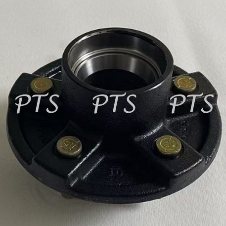 Trailer Idler Hub 5 Bolt 4.5" 3500lb Trailer Axle Hub Black Color
