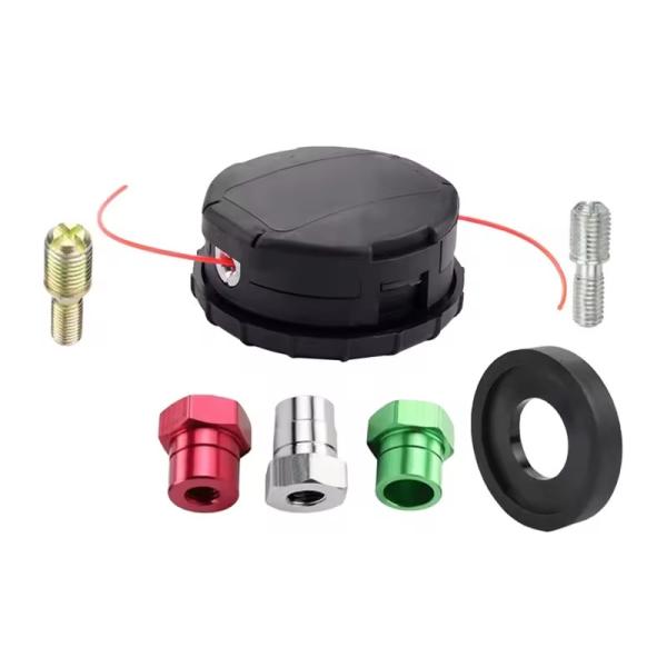 Fornecedor de alimentação de velocidade 450 Trimmer com cabeça kit de parafusos para Echo SRM-266 SRM-266S SRM-266T SRM-266U cabeça de trimmer de corte de escovas