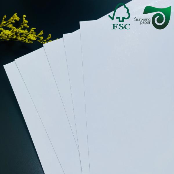 300gsm Blue Core White Surface Game Card Raw Material High Stiffness Non Tearable Playing Card Board