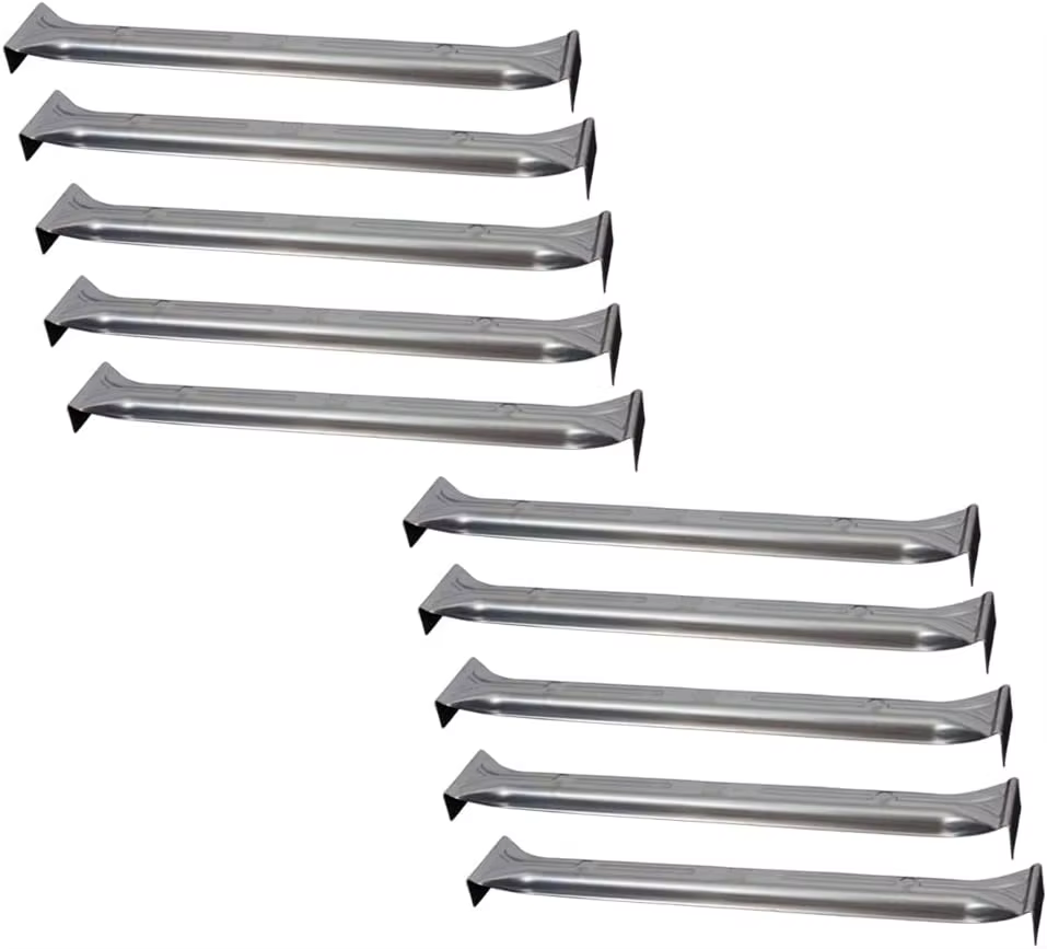 20 & 24 Inch Metal Hanging Bar Wardrobe Moving Brackets for Enhanced Organization