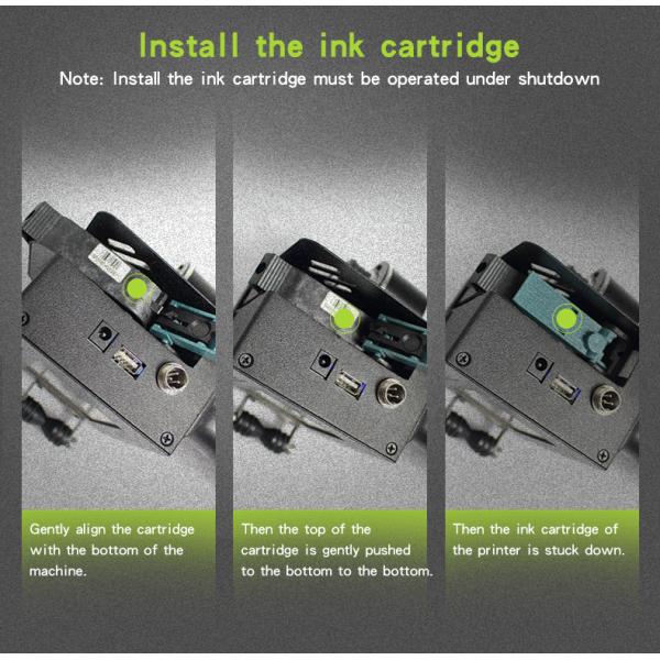 25.4mm Handheld Inkjet Printer for Portable Batch Coding and Expiry Date Printing