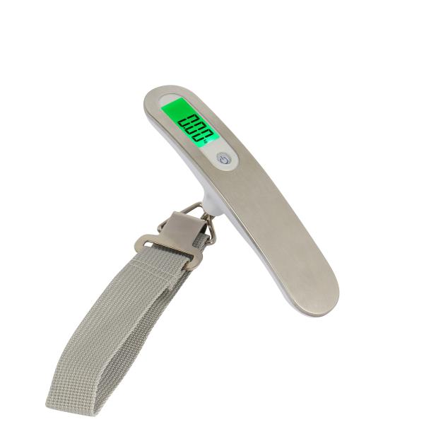 CE ROHS Certified Portable Electronic Luggage Scale with LCD Digital Display ABS Stainless Steel Material 50kg Capacity