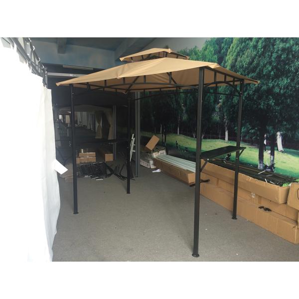 Polyester Sail Material 2.5*1.3*2.5M Patio Shelter Canopy Tent for BBQ Grill Gazebo