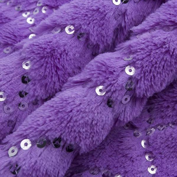 Recycled Free Sample Cheap Wholesale Embroidery Sequin 100 Polyester Plush Flock Velvet Fleece Fabric