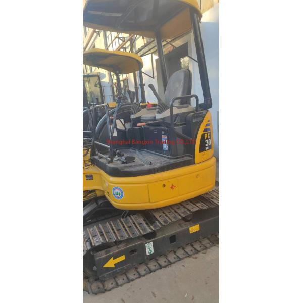 3ton Used Mini Excavator Komatsu PC30 with Cummins Engine Original Japan Hydraulic System