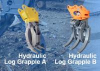 poids ergonomique de Hydraulic Rock Grab 100Kg d'excavatrice de 1.2m