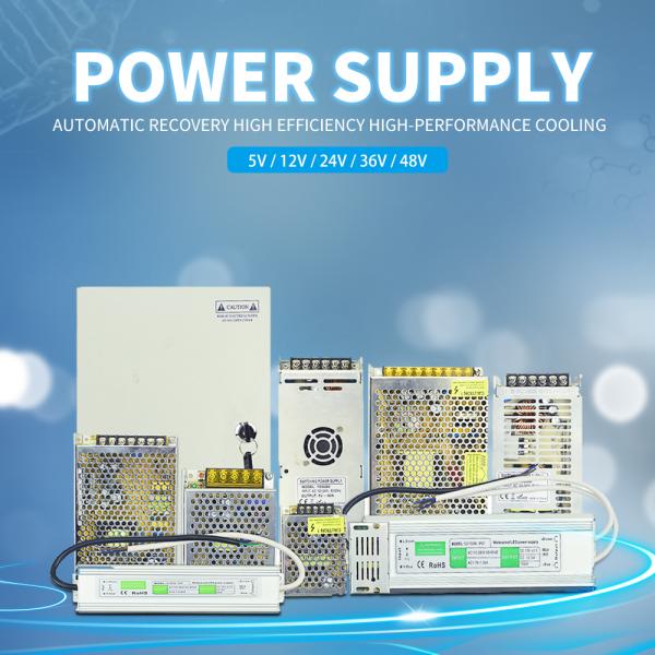 IP67 Smps Transformer LED Strip Light Parts 200W Switching Power Transformer