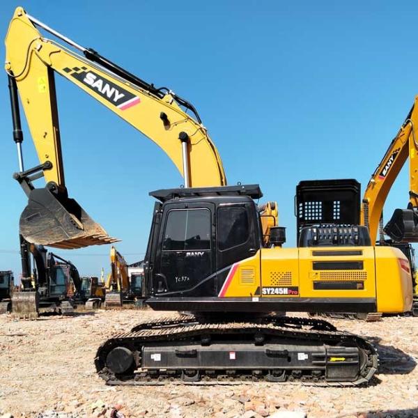 Used Excavator SANY SY245 Middle Crawler Excavator 1.4m3 Bucket Capacity