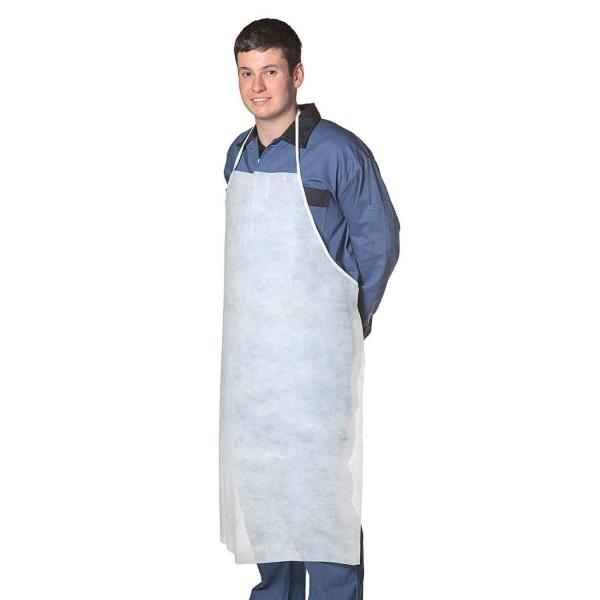 OEM 85x70cm Disposable Non Woven Apron For Gardening