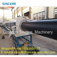 Ligne d'extrusion de tubes en PE en plastique Ligne d'extrusion de tubes en HDPE