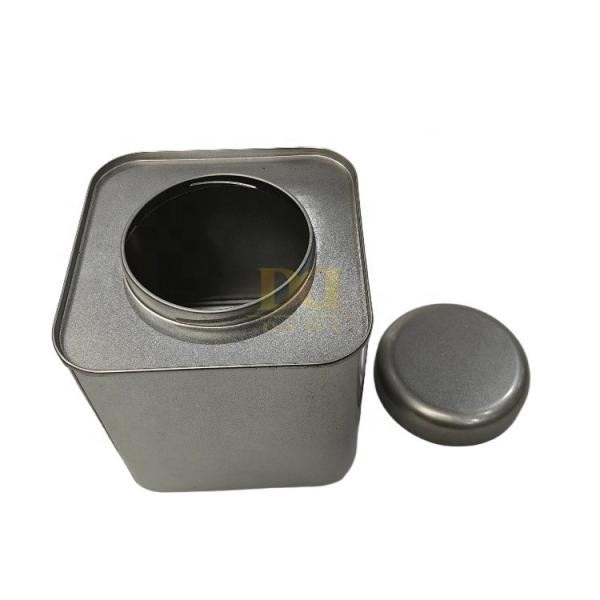 DADI Durable Tinplate Metal Packaging Tins OEM Tea Tin Box Support Customized Printing