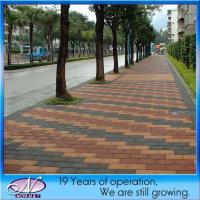 Estilo Sinter Grau e Vermelho Cerâmica Água Permeável tijolo para Paver Garden Driveway