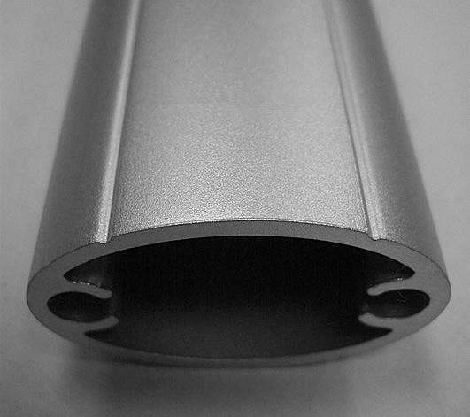 6063 T5 Sand Blasting Extrusion Aluminum Profile , Aluminium Profile