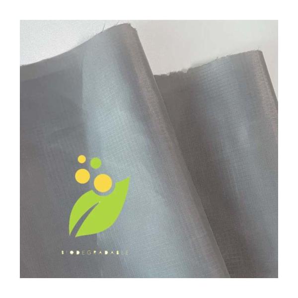 China factory biodegradable polyester fabric 300T rip stop taffeta fabric