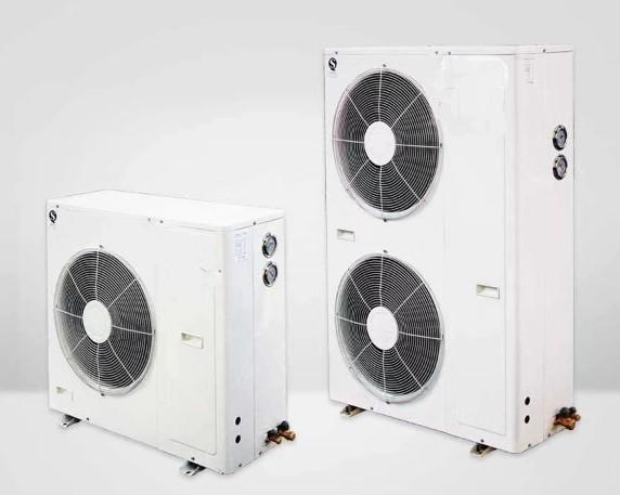 3HP 4HP 5HP Air Cooled Condensing Units Cooler Condenser Unit Blue