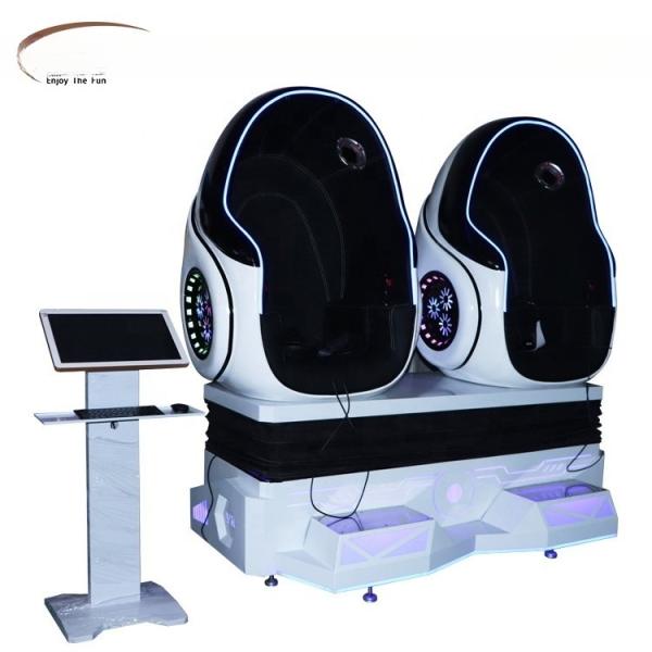 Dreamland 9D VR amusement equipment double players vr cinema chair 9d vr egg chair virtual reality