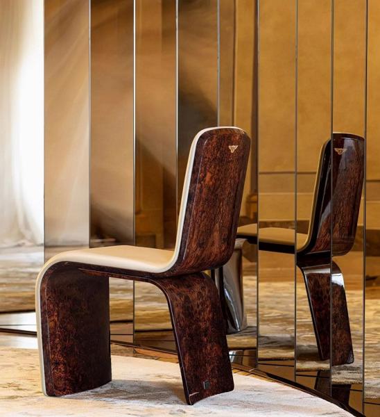OEM Luxury Modern Furnitures Grey Counter Height Leather Upholstered Dining Chairs
