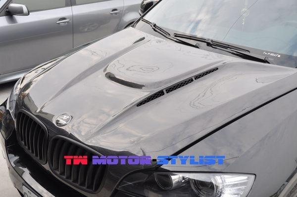 Клобук волокна углерода BMW E70 E71 X5 X6 HAMANN полный