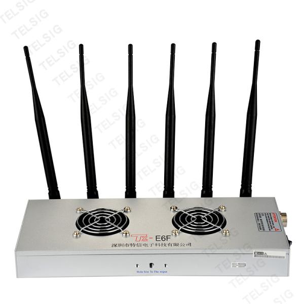 faixa do telefone celular de 450 * de 240 * 85mm e do jammer 6 de Wifi para a rede/Internet