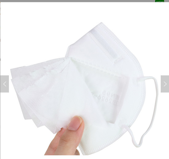 Disposable 4PLY BFE 95% White Surgical Mask