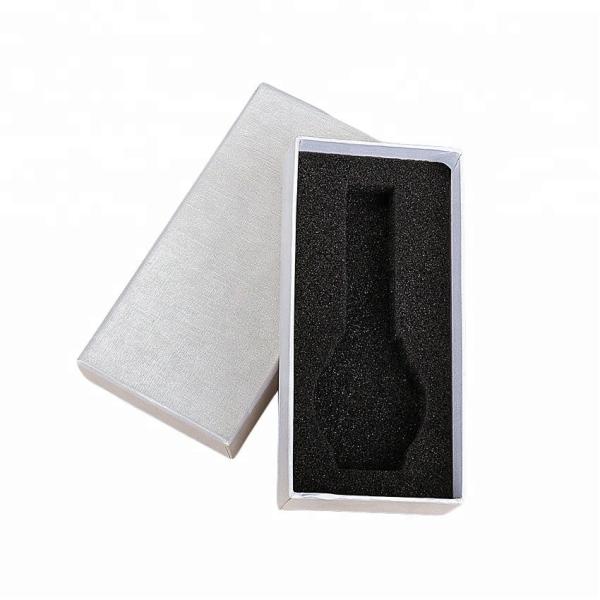 Cardboard box with foam insert watch foam