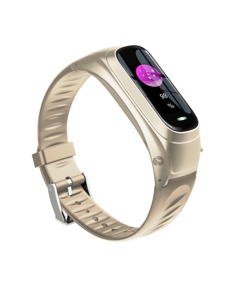 B6 NFCHealth que monitora Smartwatch com fone de ouvido 0,96 Inc TPU do bluetooth