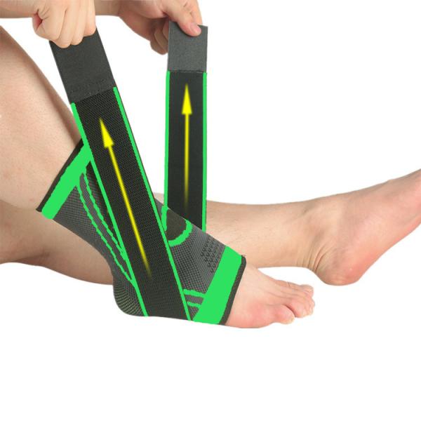 Breathable Sport Adjustable Compression Ankle Support for Running Adjustable Design