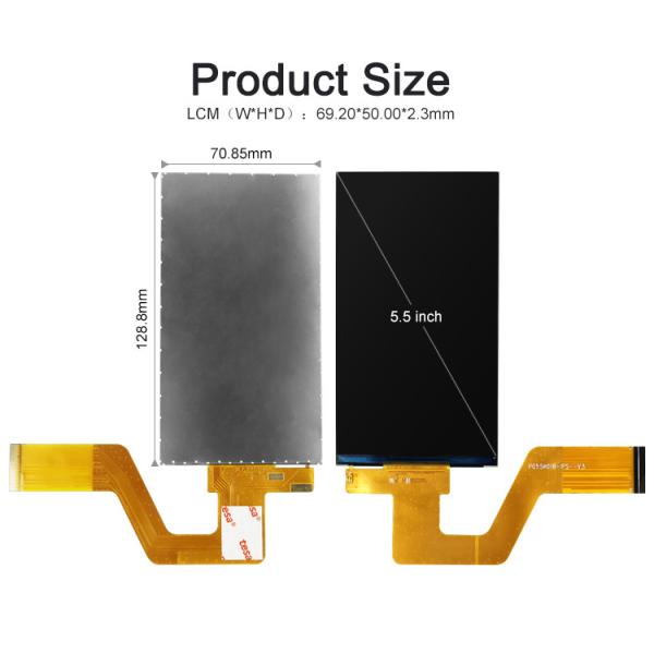 Polcd MIPI 5,5-дюймовый ЖК-дисплей 720X1280 TFT емкостный сенсорный экран